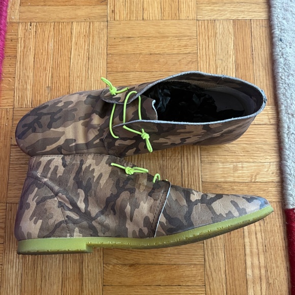Camo print leather shoes - Picture 3 of 3